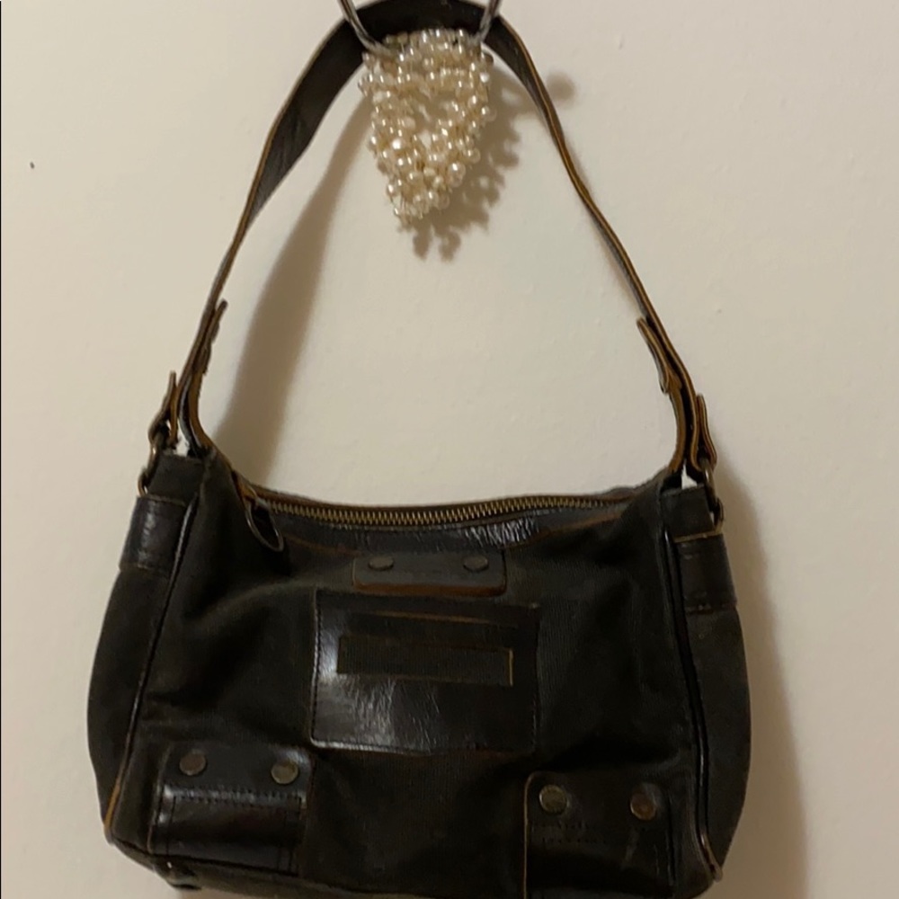 REBECCAMINKOFFCOLOR NEGRO PATENT LEATHER